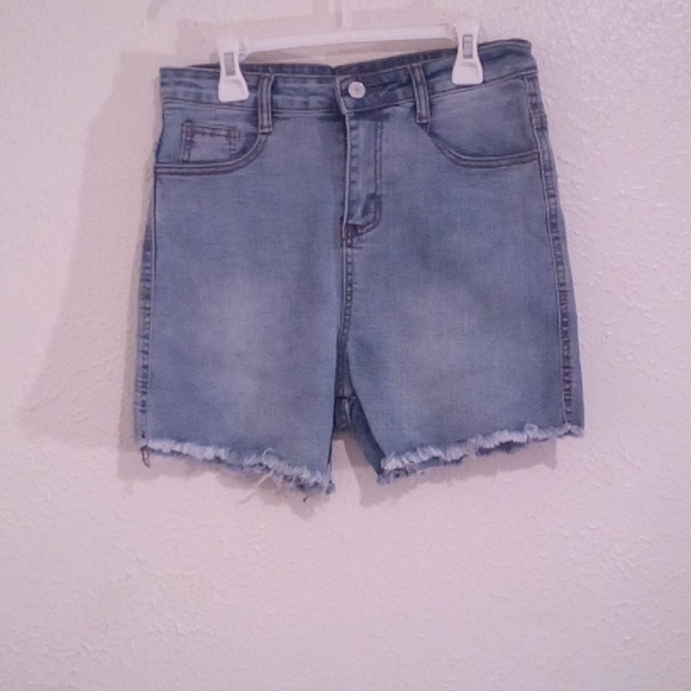 Women's Light Blue Jean Shorts